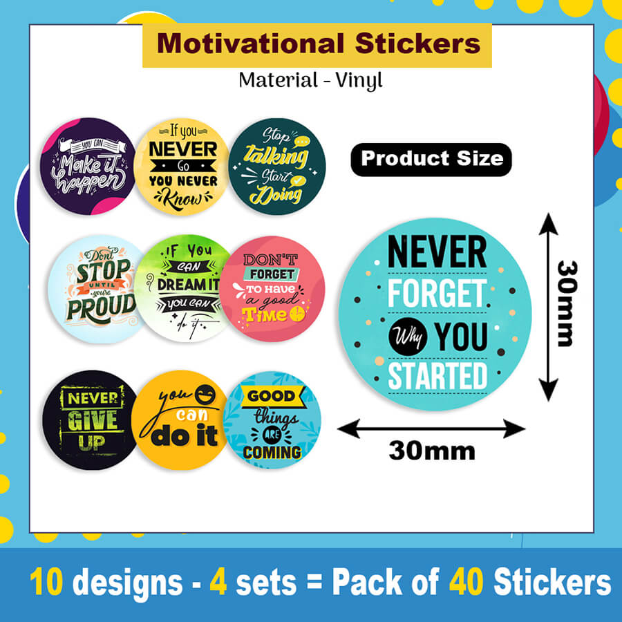 Motivational Stickers for Teachers 