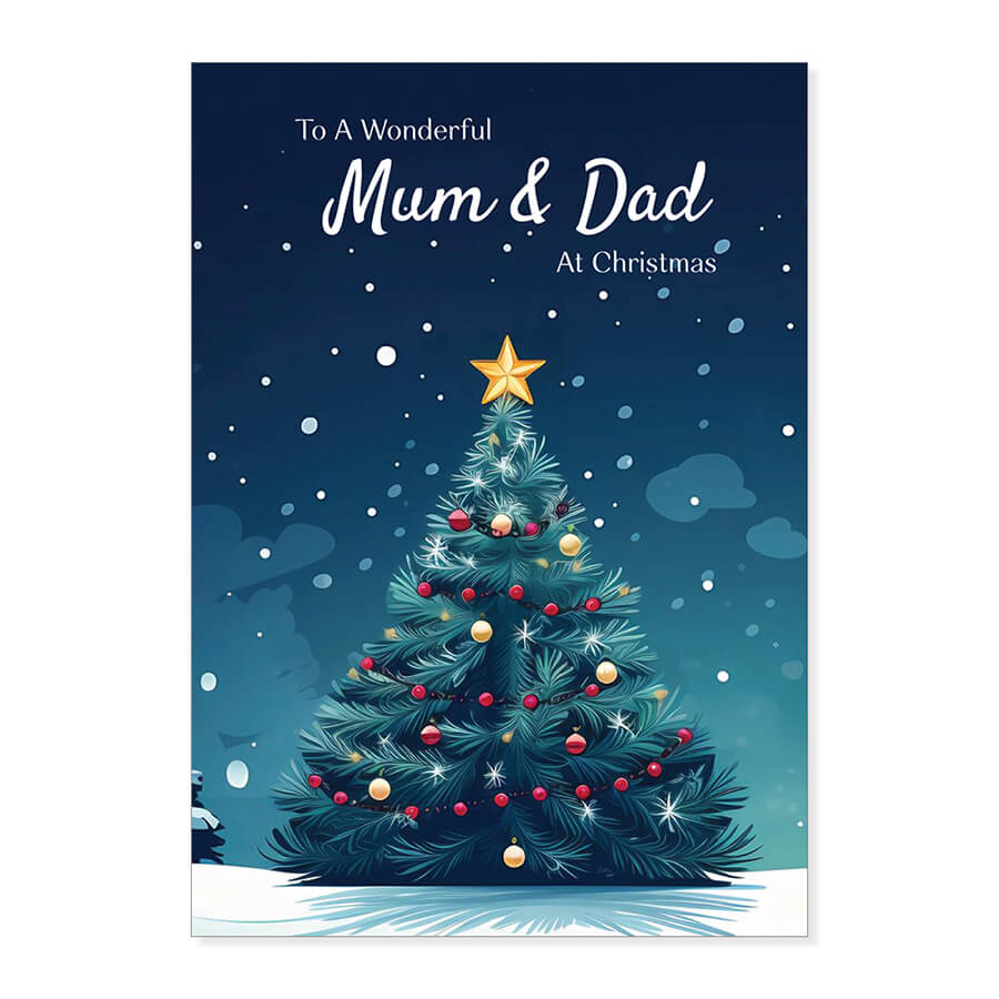 Mum & Dad Christmas Cards