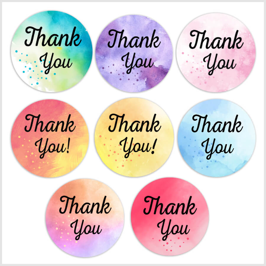 Express and Impress: Thank You Stickers