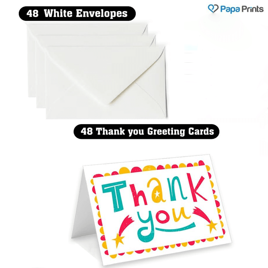 Simplicity in Gratitude: Minimalist Thank You Card Collection