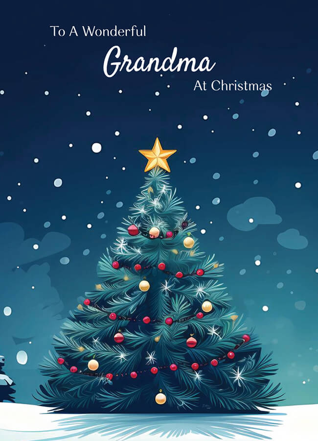 grandma christmas cards