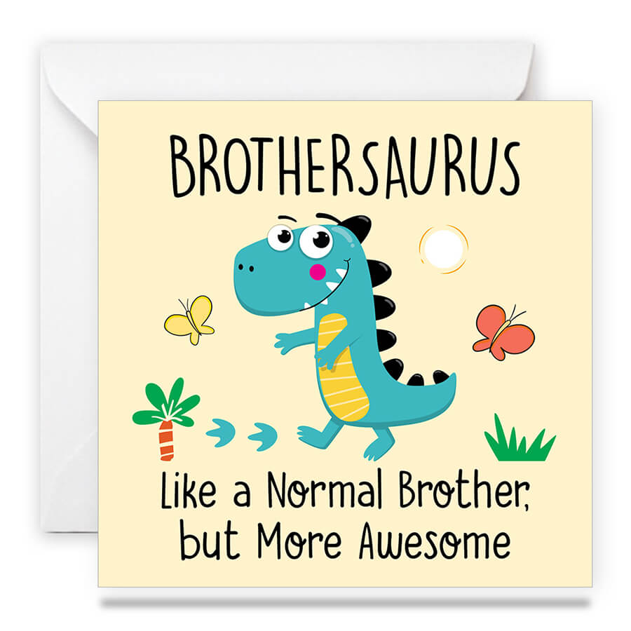 Cute Dinosaur Cards for Family