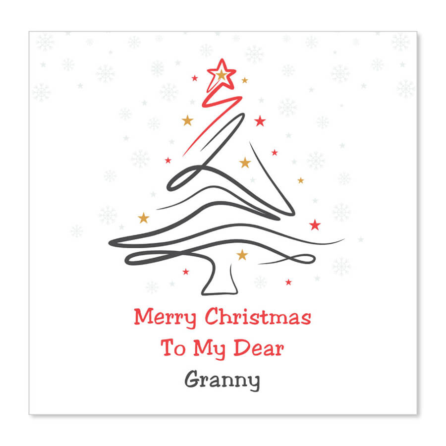 christmas card for granny