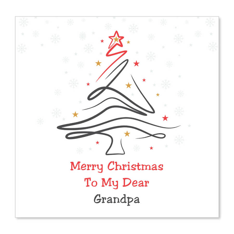 grandpa xmas card