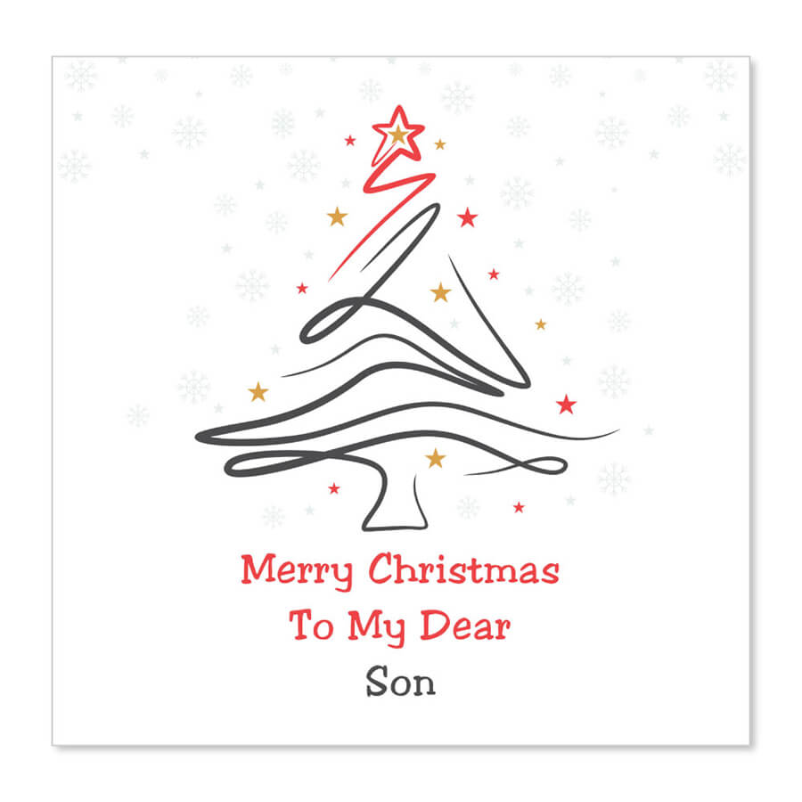 christmas cards for a son