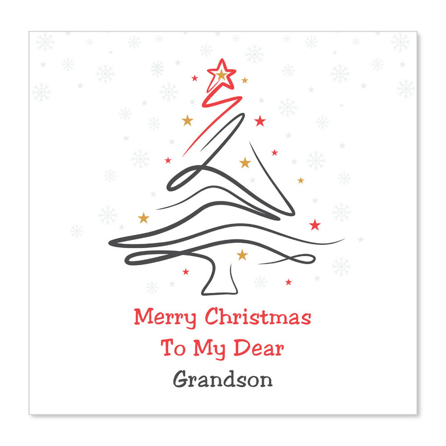 grandson christmas card
