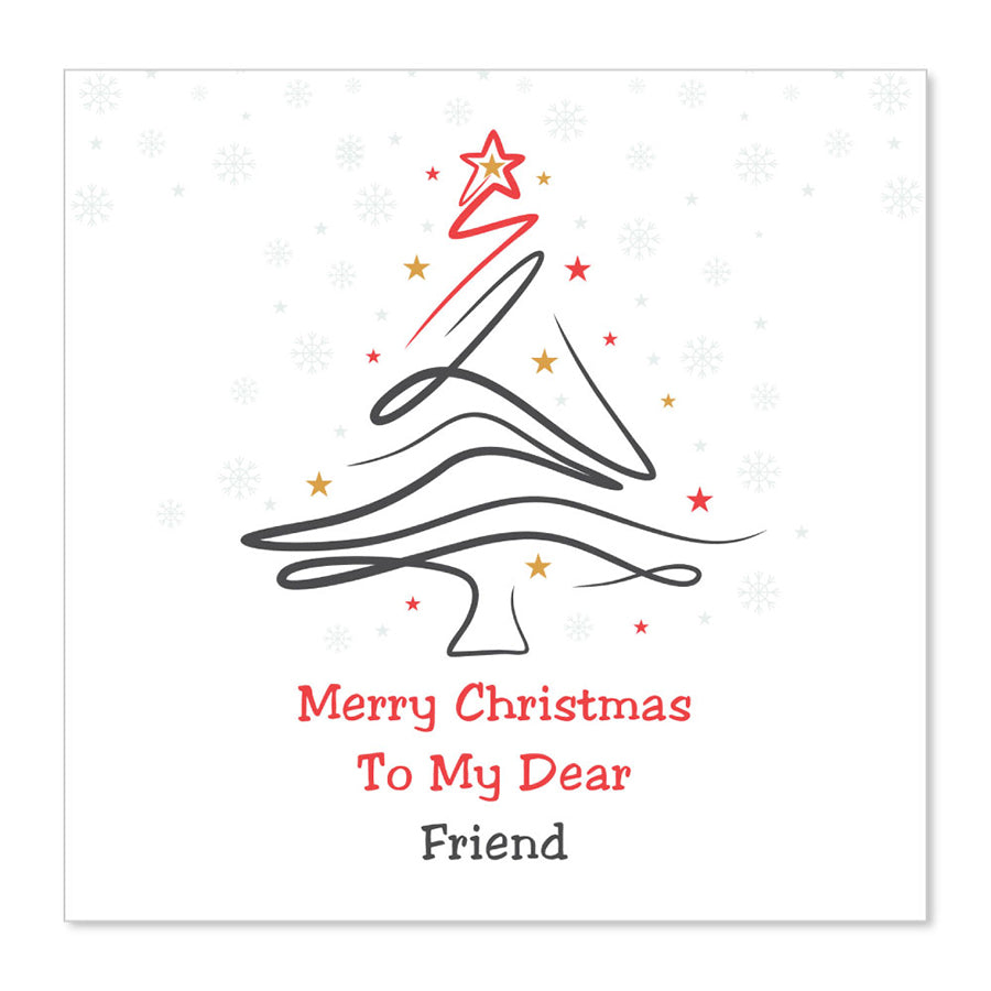 christmas friend card