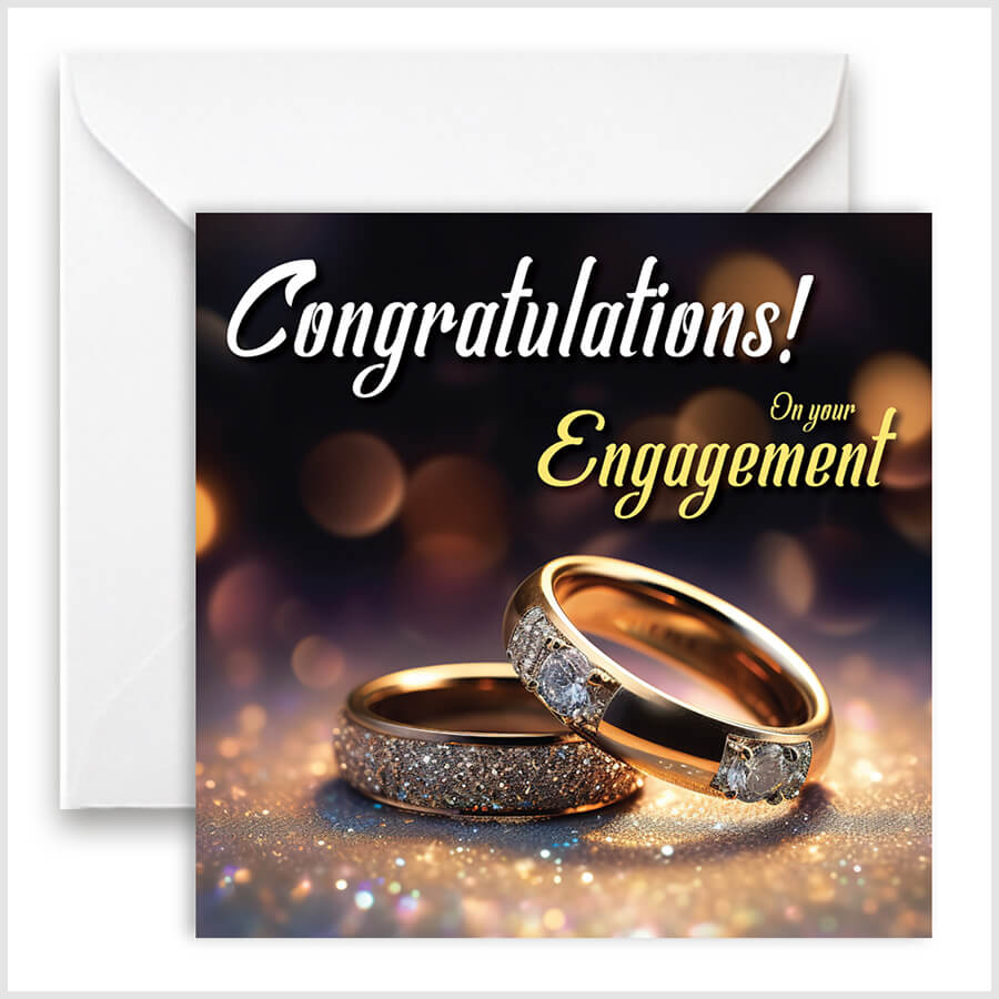 Engagement Congratulations Greeting Card