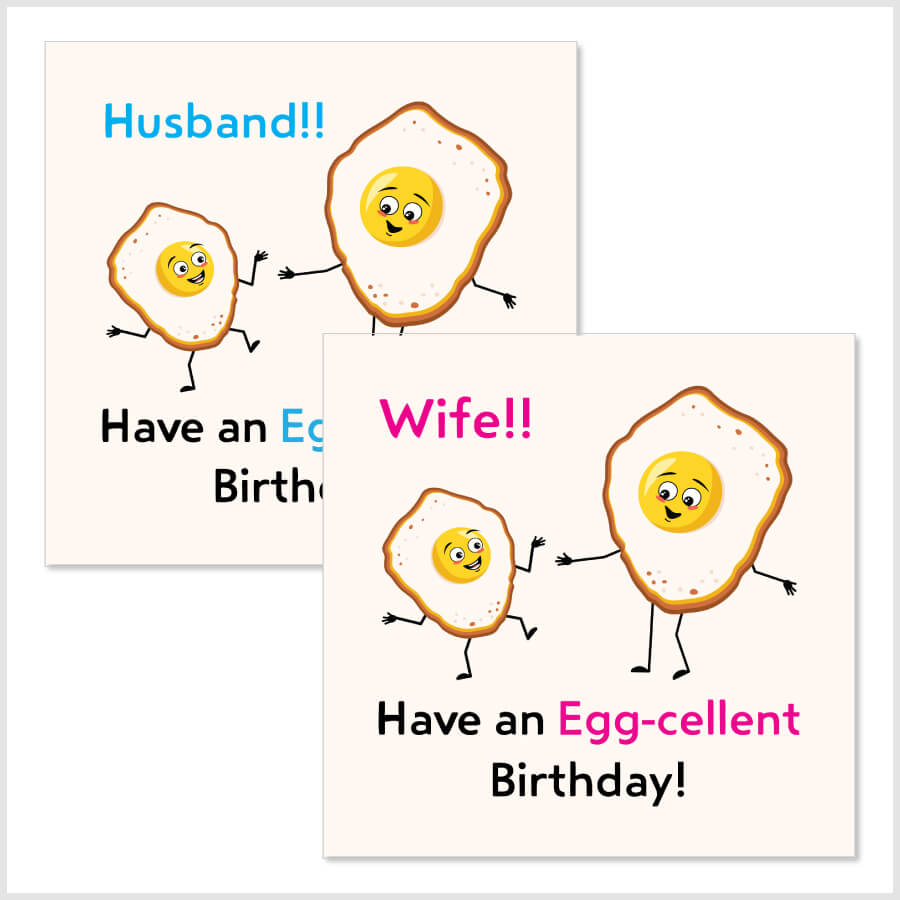 An Egg-Cellent Day for Celebrations Greeting Card