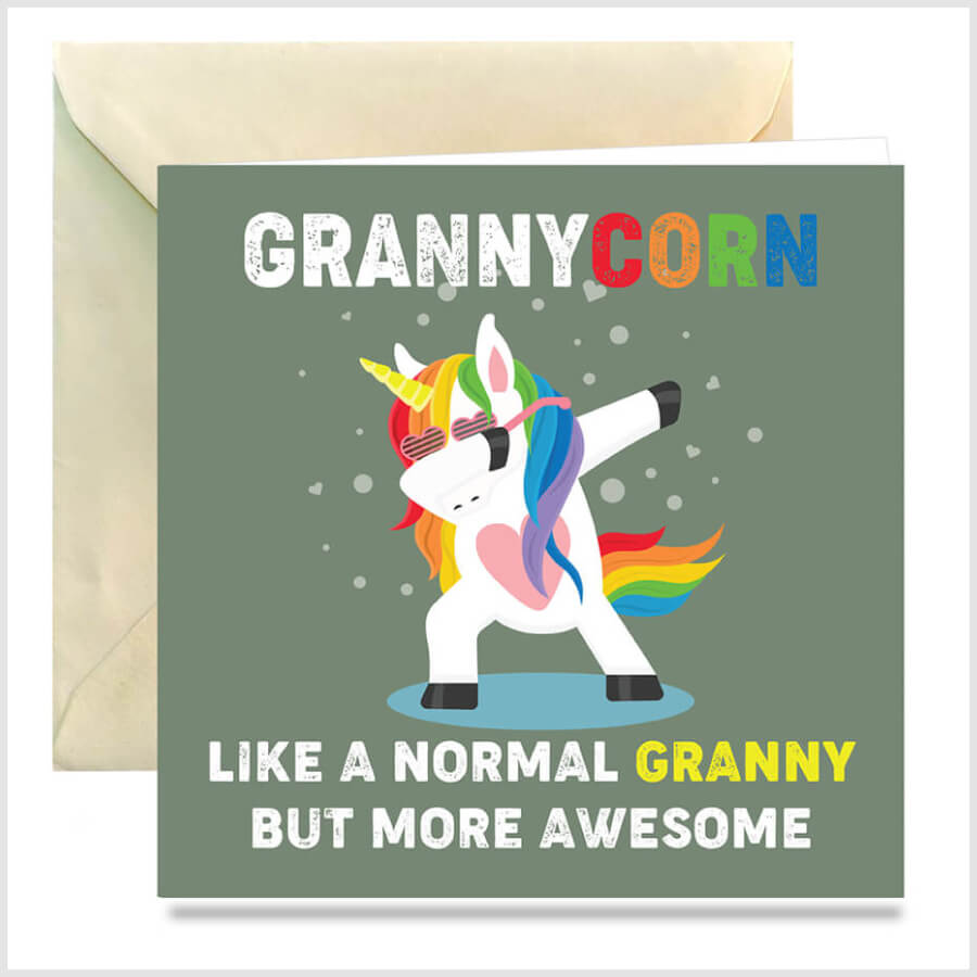 Unicorn Greeting Card