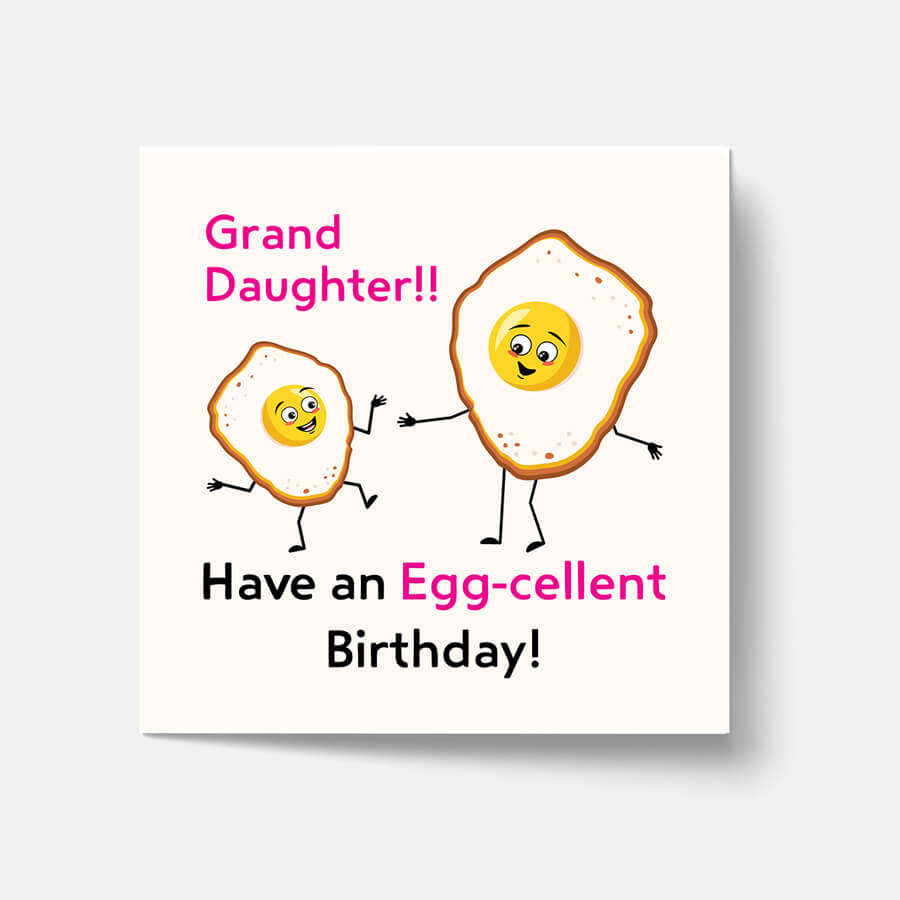 An Egg-Cellent Day for Celebrations Greeting Card