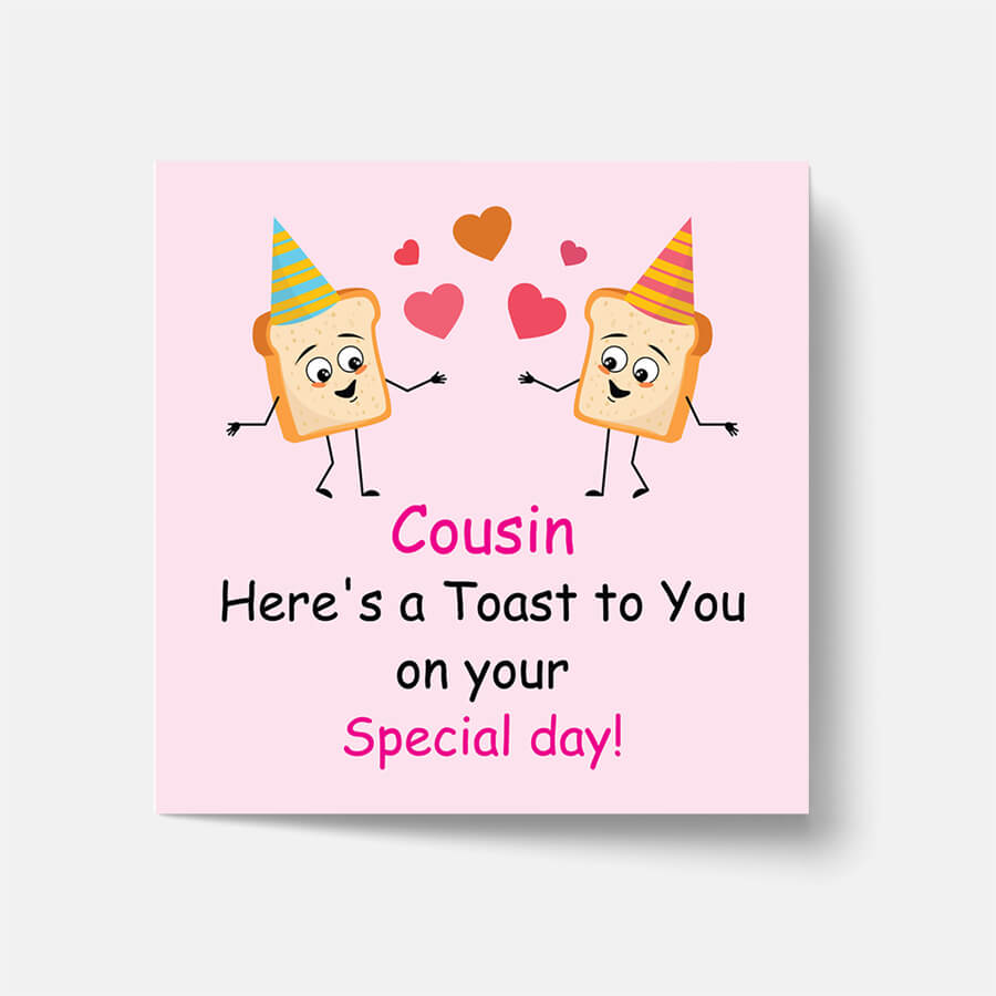 Humorous Toast Greeting Cards