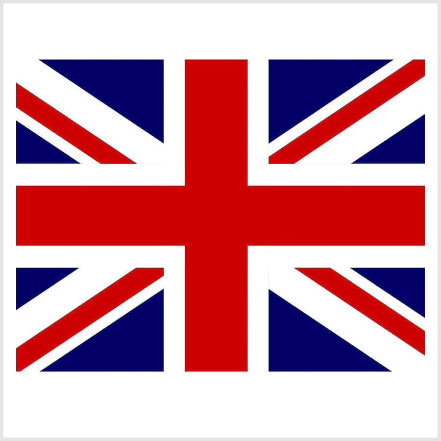 Union Jack Flag Sticker