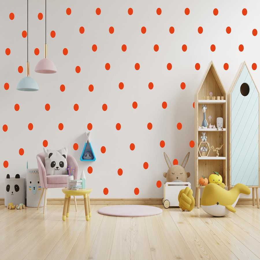 Pack of 100 Wall Dots Stickers