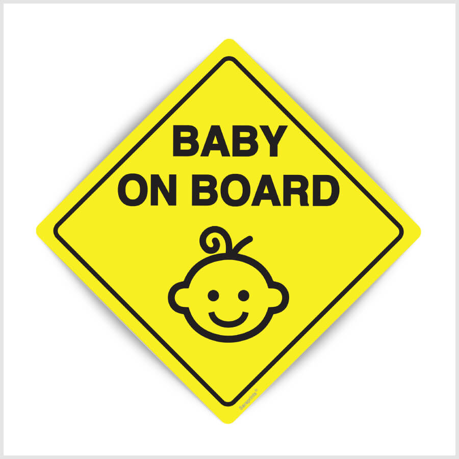 Baby On Board Sign Sticker