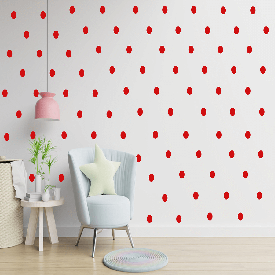 Pack of 200 Wall Dots Stickers