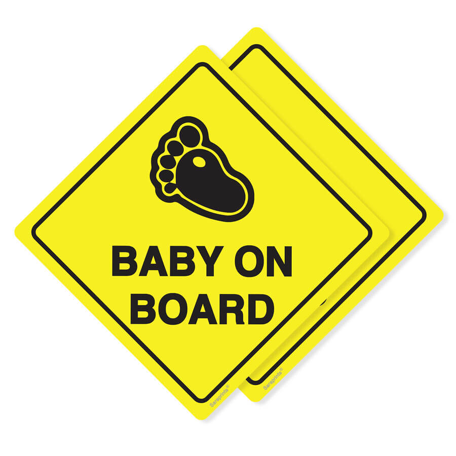 Baby On Board Sign Sticker