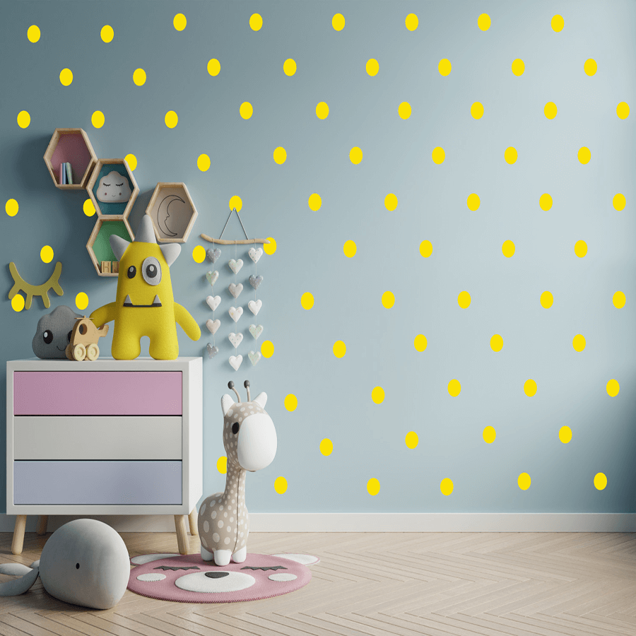 Pack of 200 Wall Dots Stickers