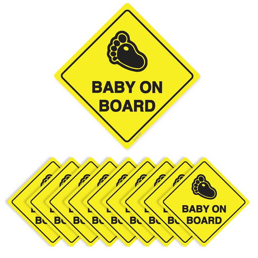 Baby On Board Sign Sticker