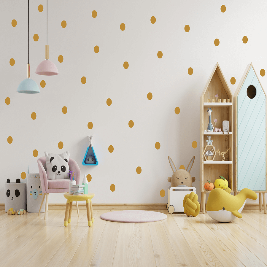 Pack of 100 Wall Dots Stickers