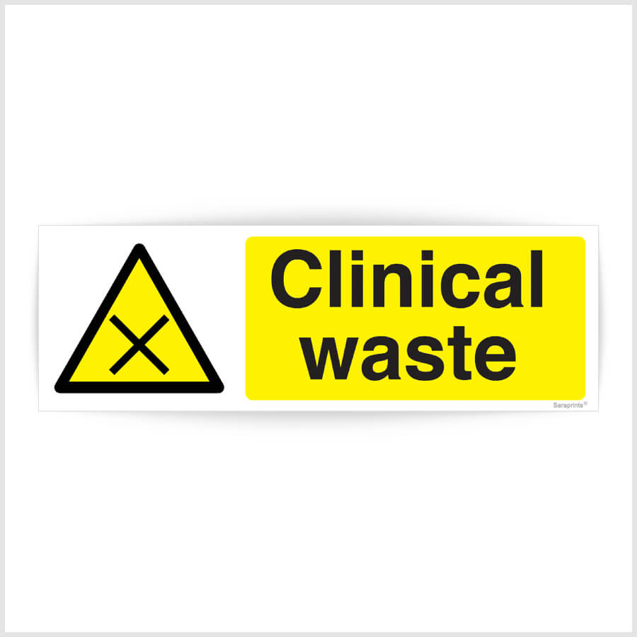 Clinical Waste Stickers