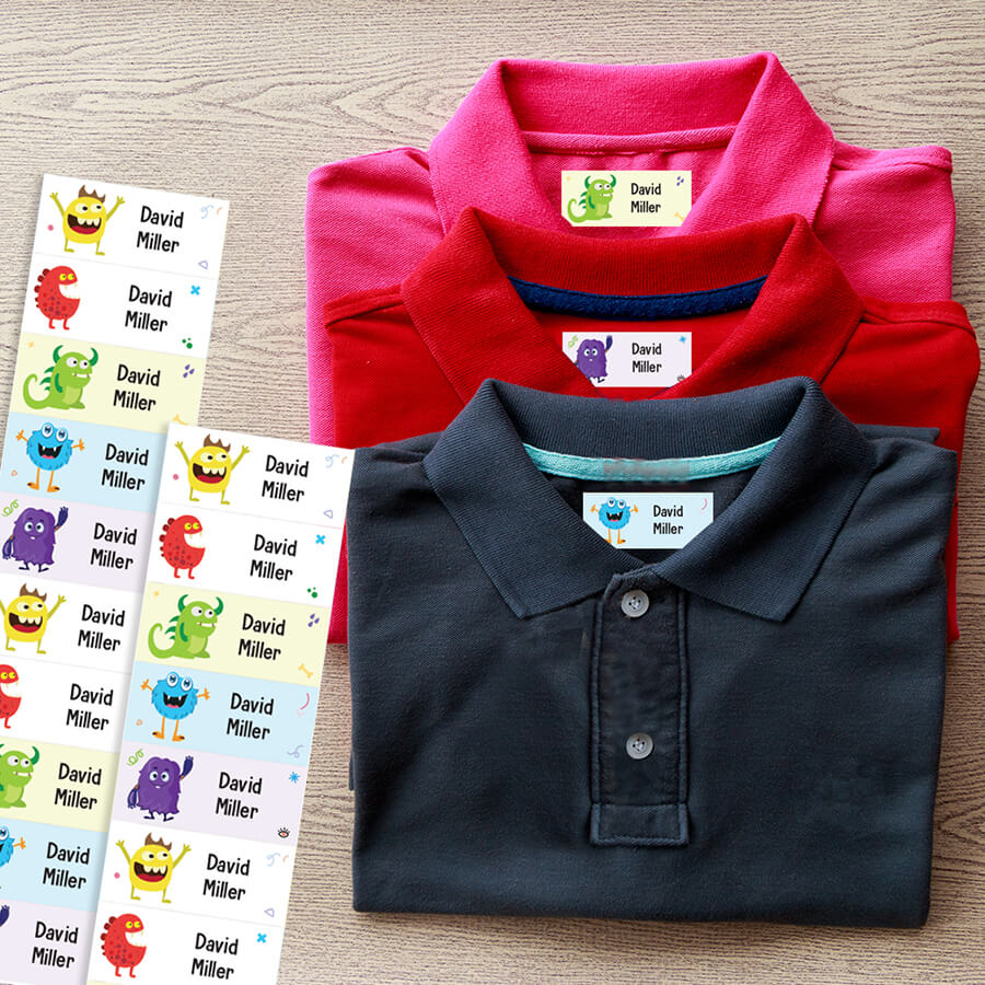Custom Iron On Clothes Labels