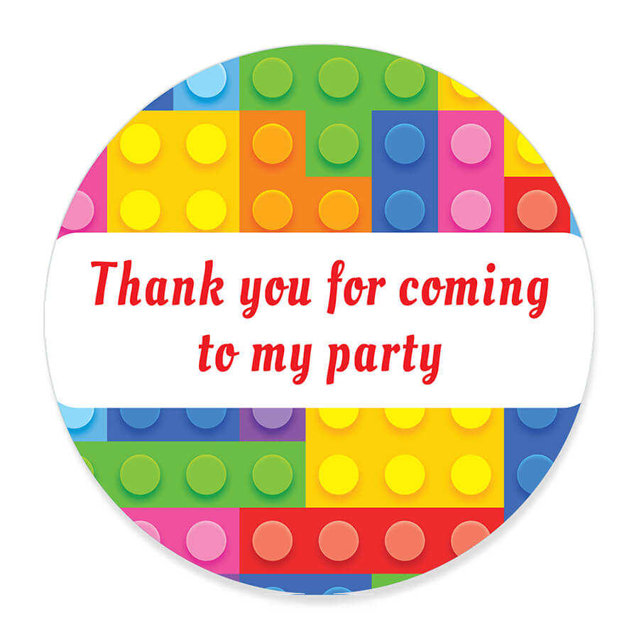 Party Bag Labels