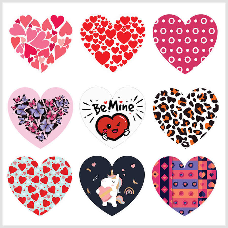 Be mine sticker