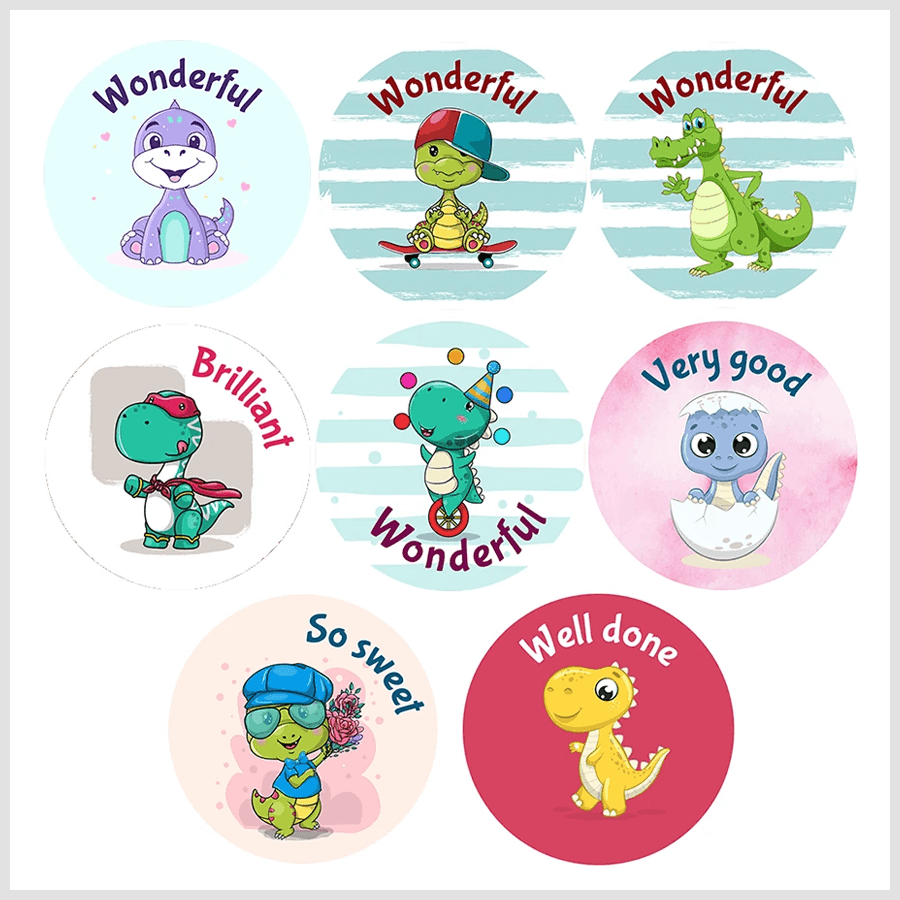 Dinosaur Reward Sticker