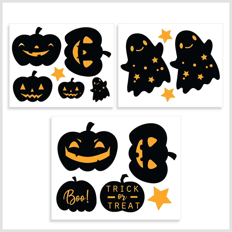 Halloween pumpkin sticker