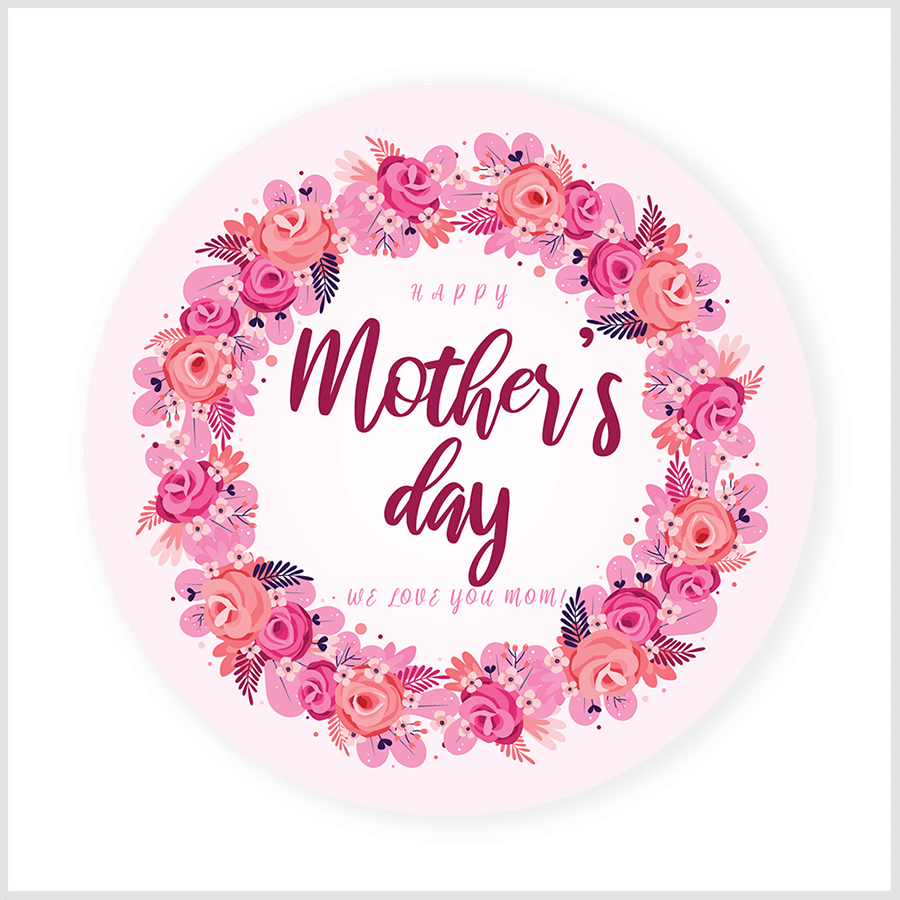 Floral Mother's Day Stickers