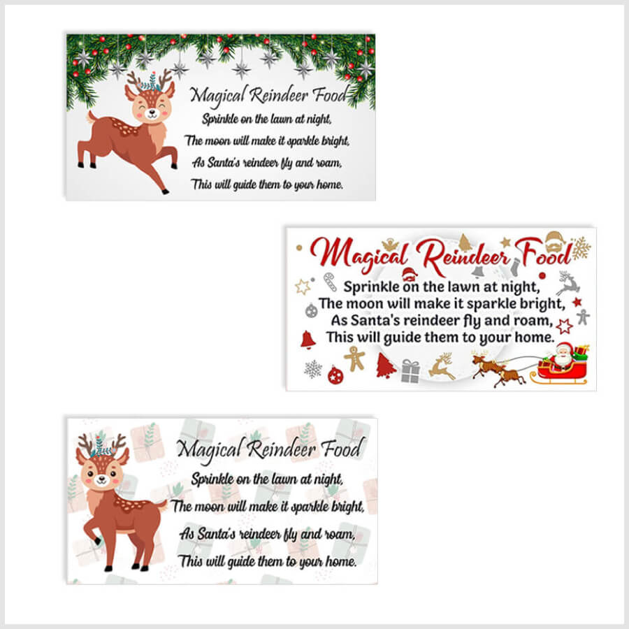 Holiday gift stickers