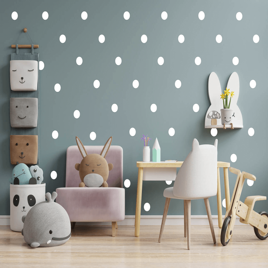 Pack of 200 Wall Dots Stickers